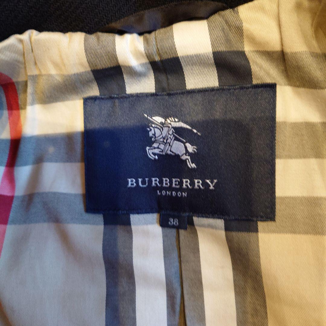 バーバリー ダッフルコート ブラック 38サイズ