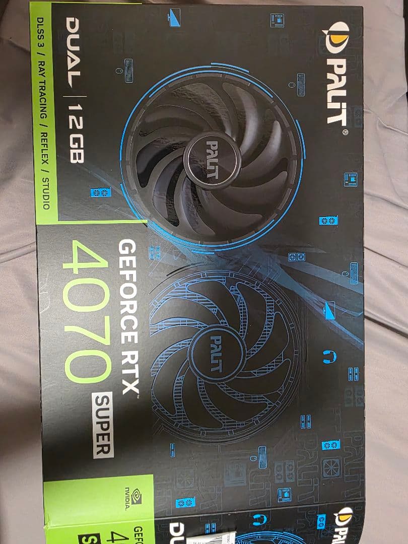 グラフィックボード・グラボ・ビデオカード Palit GeForce RTX 4070 Super 12GB