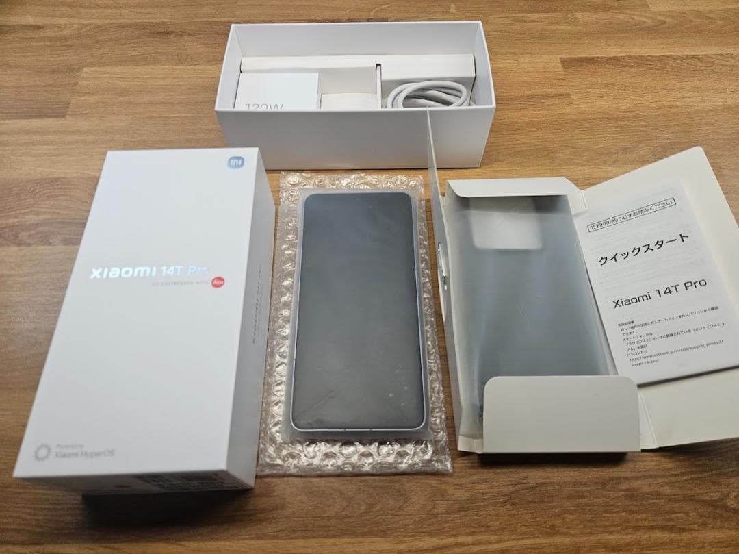 「S極美品」国内版 Xiaom 14T Pro チタンブルー　SIMフリー