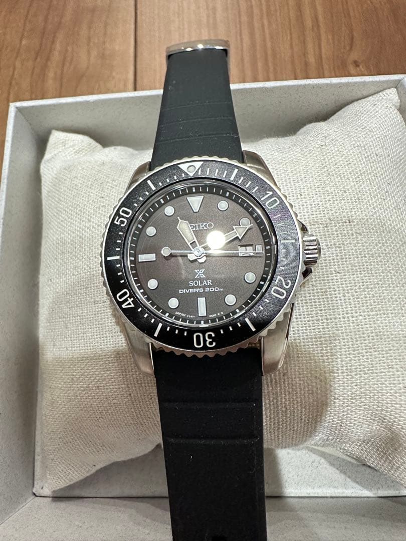 【セイコー】プロスペックス DIVER SCUBA ソーラー SBDN075