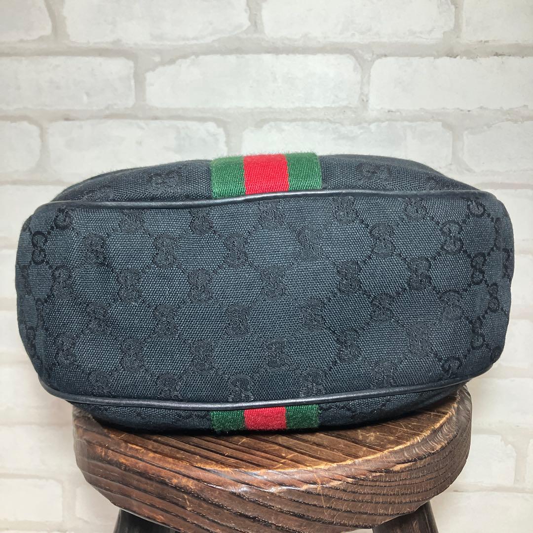 オールドグッチ シェリーライン 男女兼用 ショルダーバッグ メッセンジャー　美品