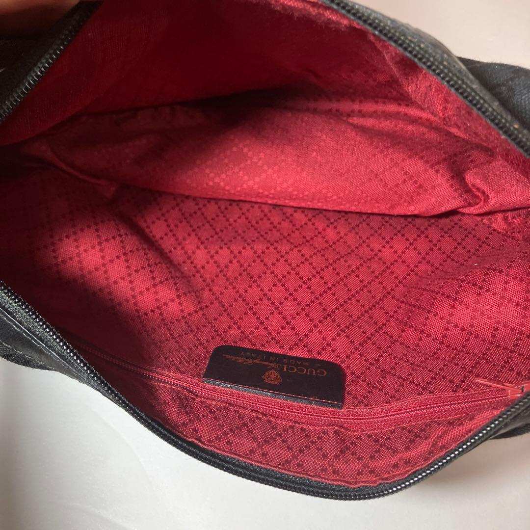 オールドグッチ シェリーライン 男女兼用 ショルダーバッグ メッセンジャー　美品