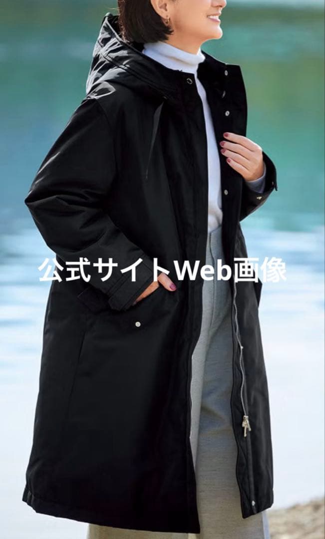 ドゥクラッセ　マジカルサーモ・グログランコート／立体フード