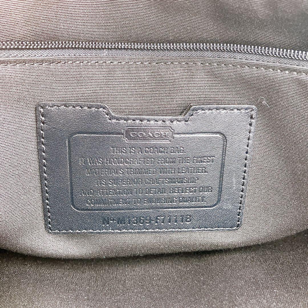 【ほぼ新品•タグ付き】コーチ　2way ビジネスバッグ　F71118