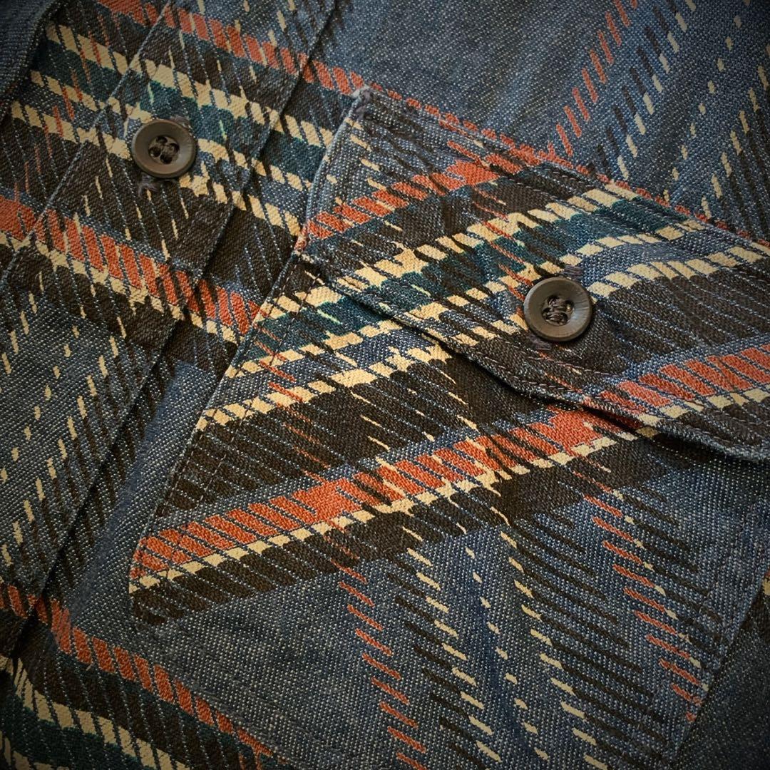 『超レア◎』Deluxeware(デラックスウエア)復刻デニムシャツ7650-A