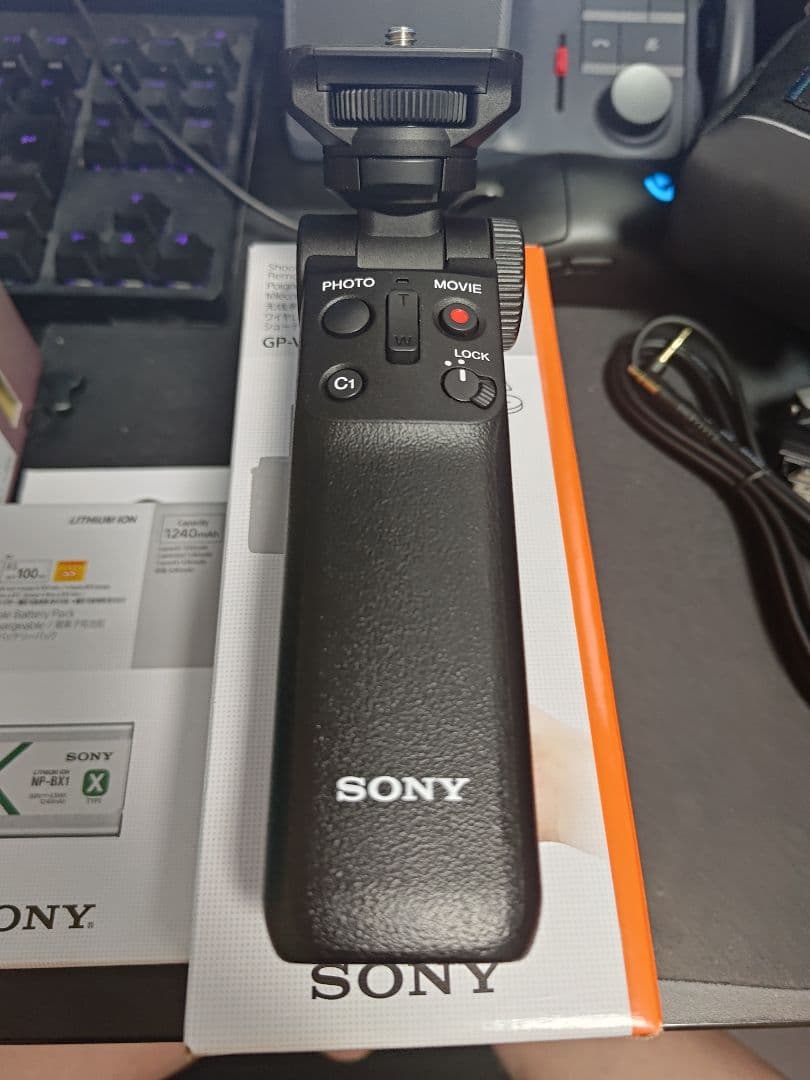 2025年1月30日購入　SONY ZV1M2　シューティンググリップセット