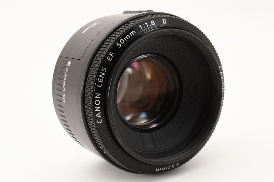 一眼カメラ用レンズ☆単焦点レンズ☆CANON EF 50mm F1.8 II
