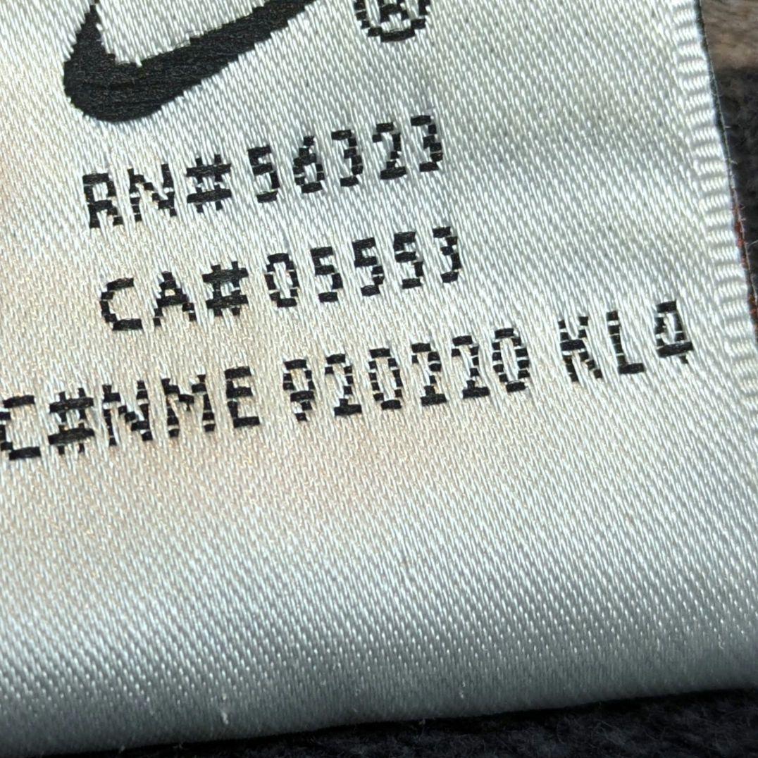 90s　OLD NIKE　ブラックフェード　肉厚　極太アーム　スウェット　XL