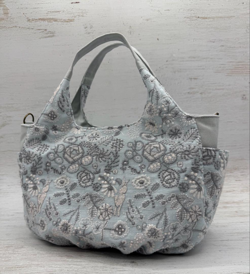 ミナペルホネン celebrate ハンドメイドバッグ 821