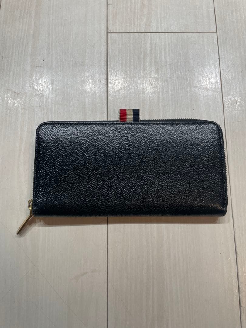 THOM BROWNE 長財布　ラウンドジップ