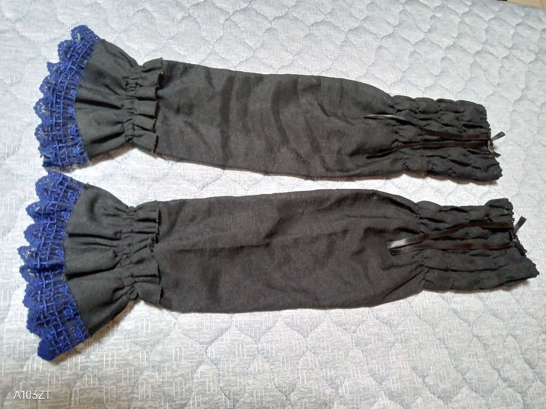 す*︎様 Moi-meme-Moitie 薔薇シフォンワンピース アームカバー