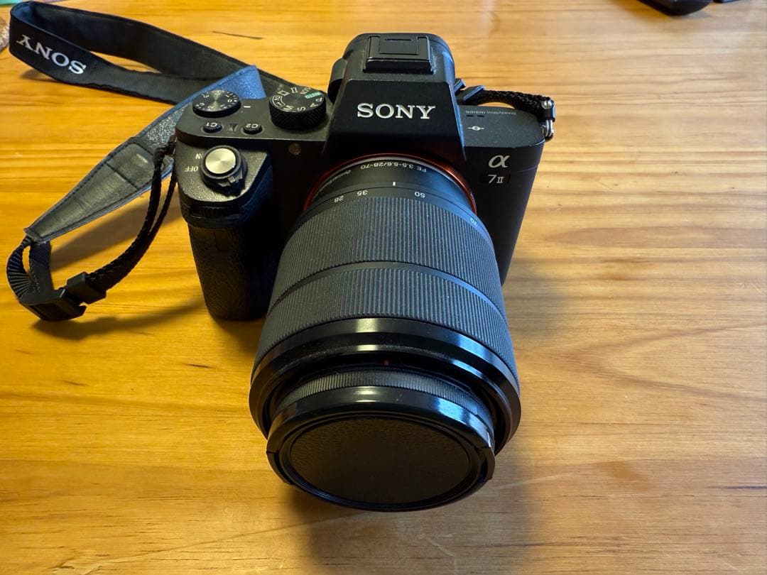 R*N様 SONY α7 II ミラーレス一眼カメラ 本体(バッテリーなし)とキ