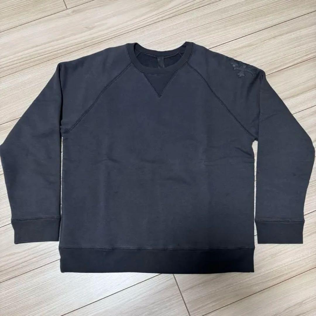 Chrom hearts ブラック スウェット