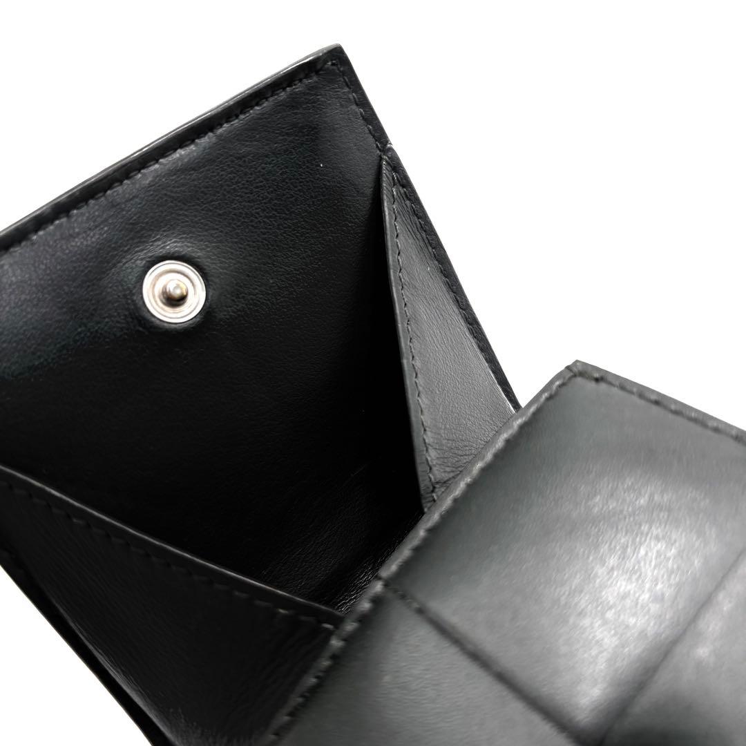 【現行・極美品】ボッテガヴェネタ カセット 折り畳みパース ダークグリーン