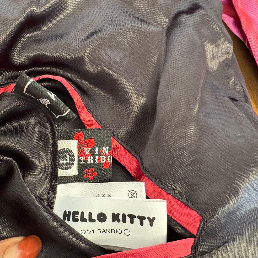 アルト　抜刀娘 絡繰魂 Hello Kitty 刺繍スカジャン