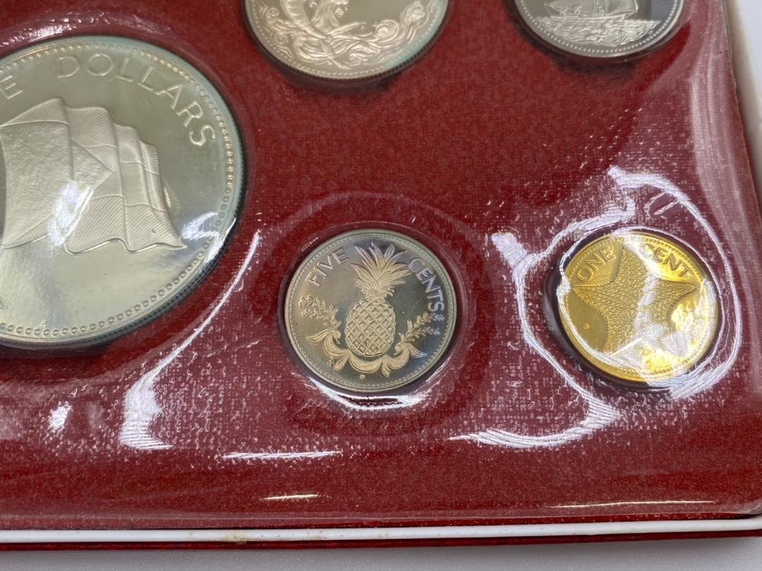 バハマ連邦 公式プルーフセット 1974年版