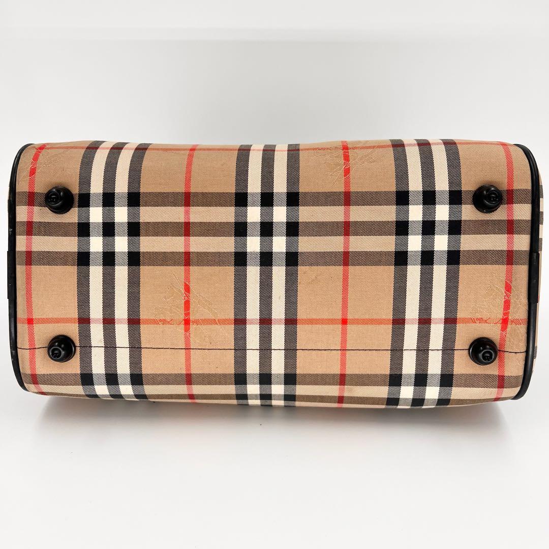 バーバリー ノバチェック ミニボストン バッグ 質屋鑑定済み