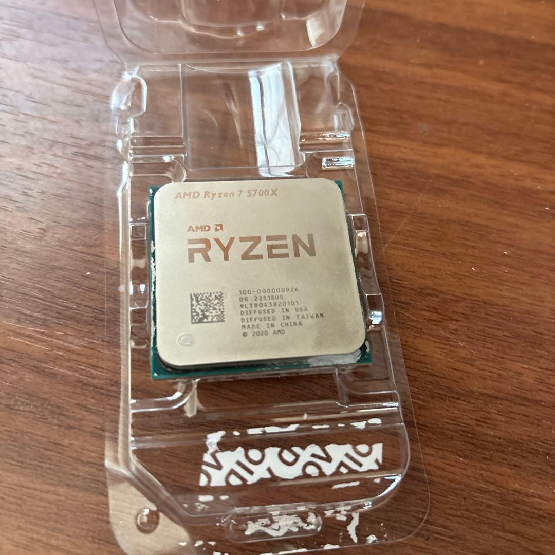 【ジャンク品】AMD Ryzen 7 5700X ピン折れ品