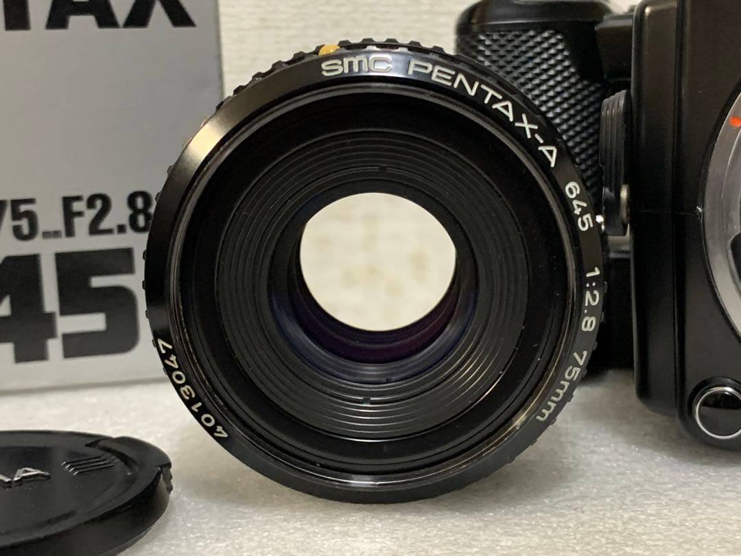 フィルムカメラ PENTAX 645 1:2.8 75mm