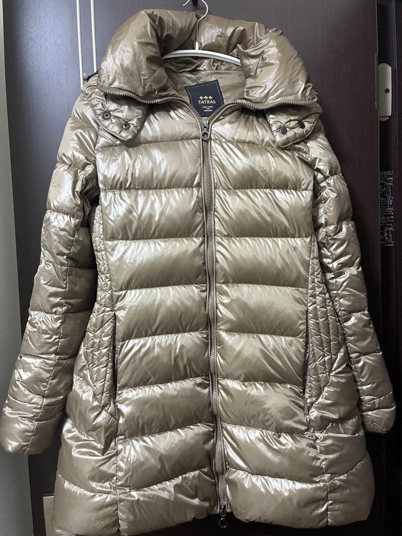 値下げ　美品【02】タトラス TATRAS ダウンコート ダブルジップ