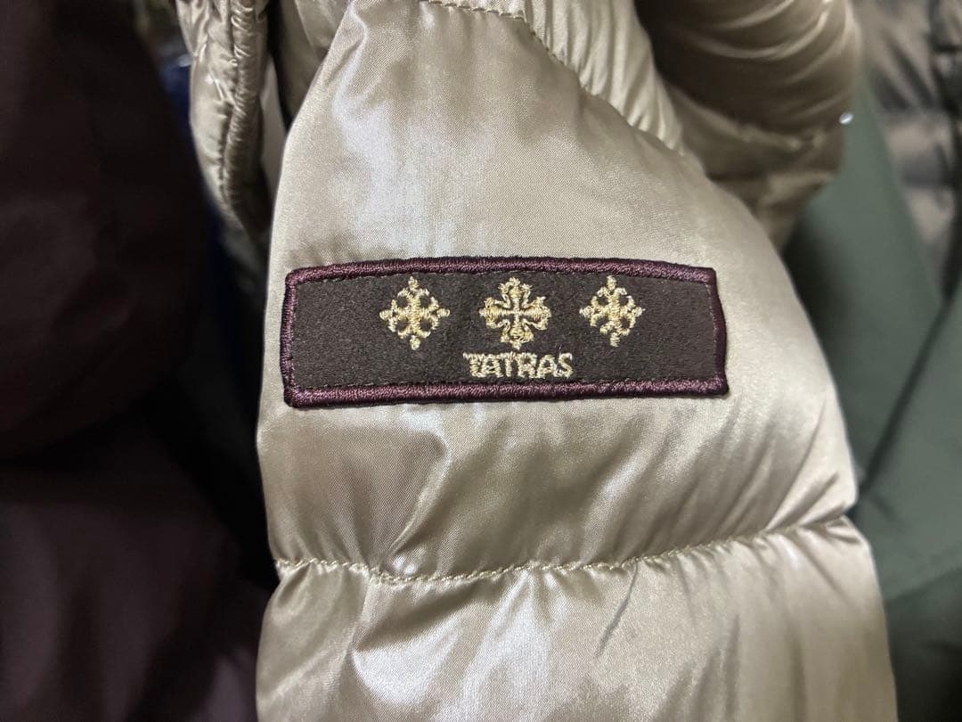 値下げ　美品【02】タトラス TATRAS ダウンコート ダブルジップ