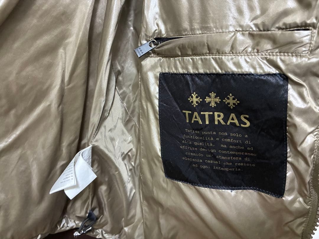 値下げ　美品【02】タトラス TATRAS ダウンコート ダブルジップ