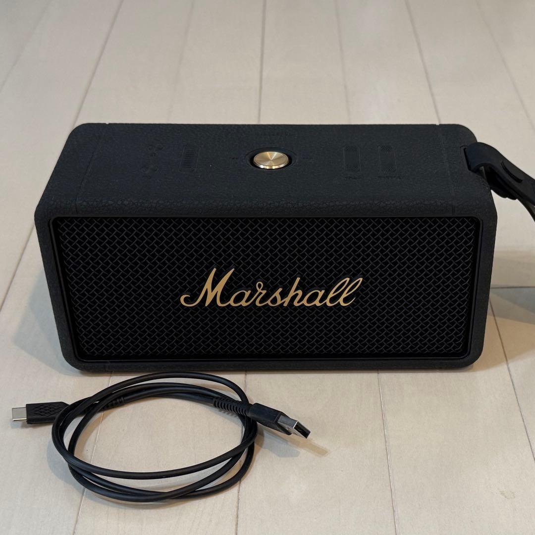 美品 Marshall Middleton Bluetoothスピーカー
