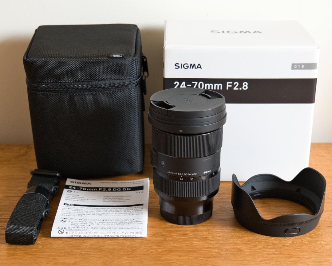 SIGMA Art 24-70mm F2.8 DG DN　Lマウント