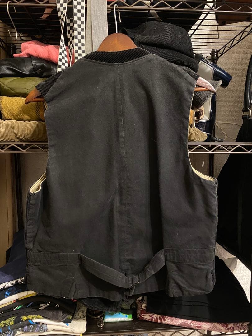 1930〜1940's Euro Corduroy×Moleskin Vest