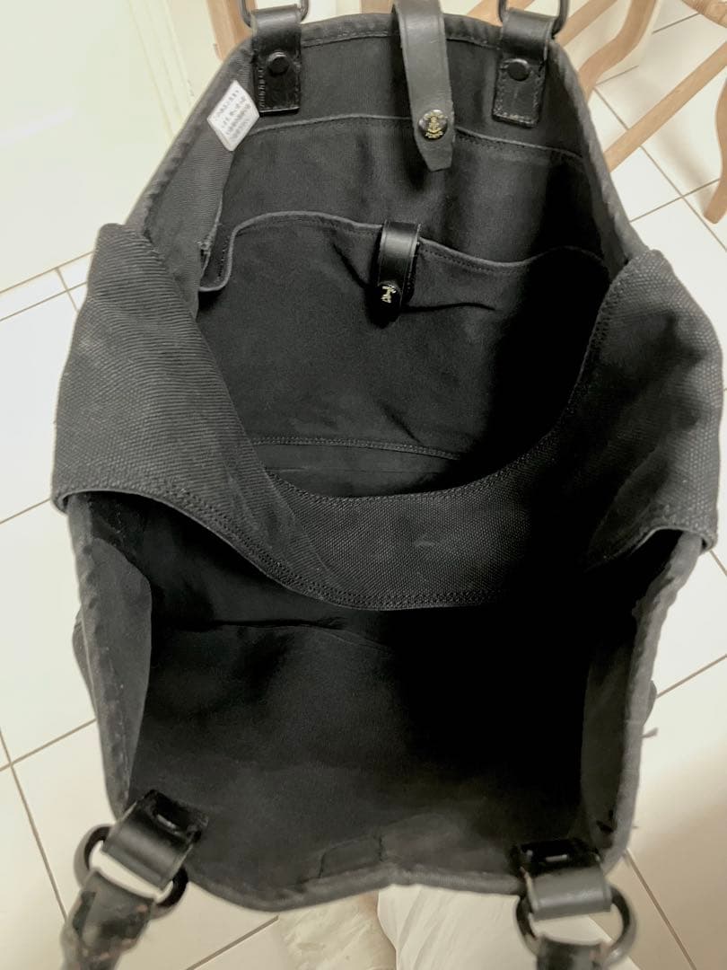 PORTER（ポーター）吉田カバン ブラックキャンバス2wayトートバッグ