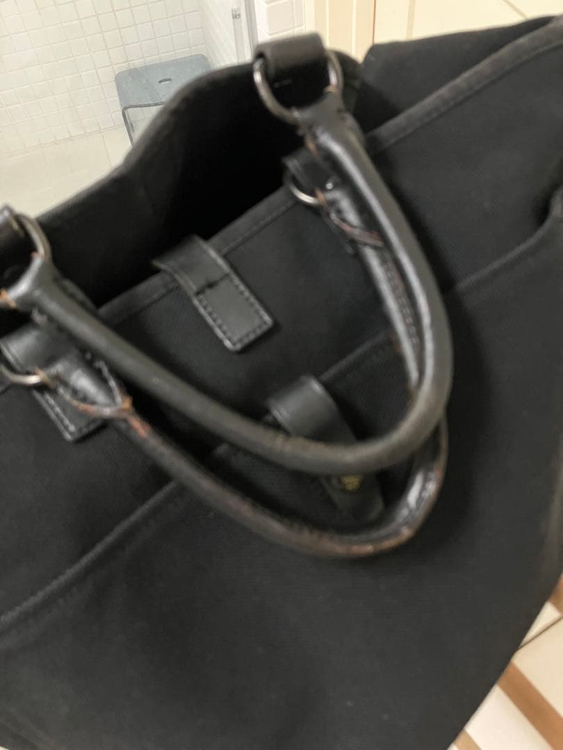 PORTER（ポーター）吉田カバン ブラックキャンバス2wayトートバッグ