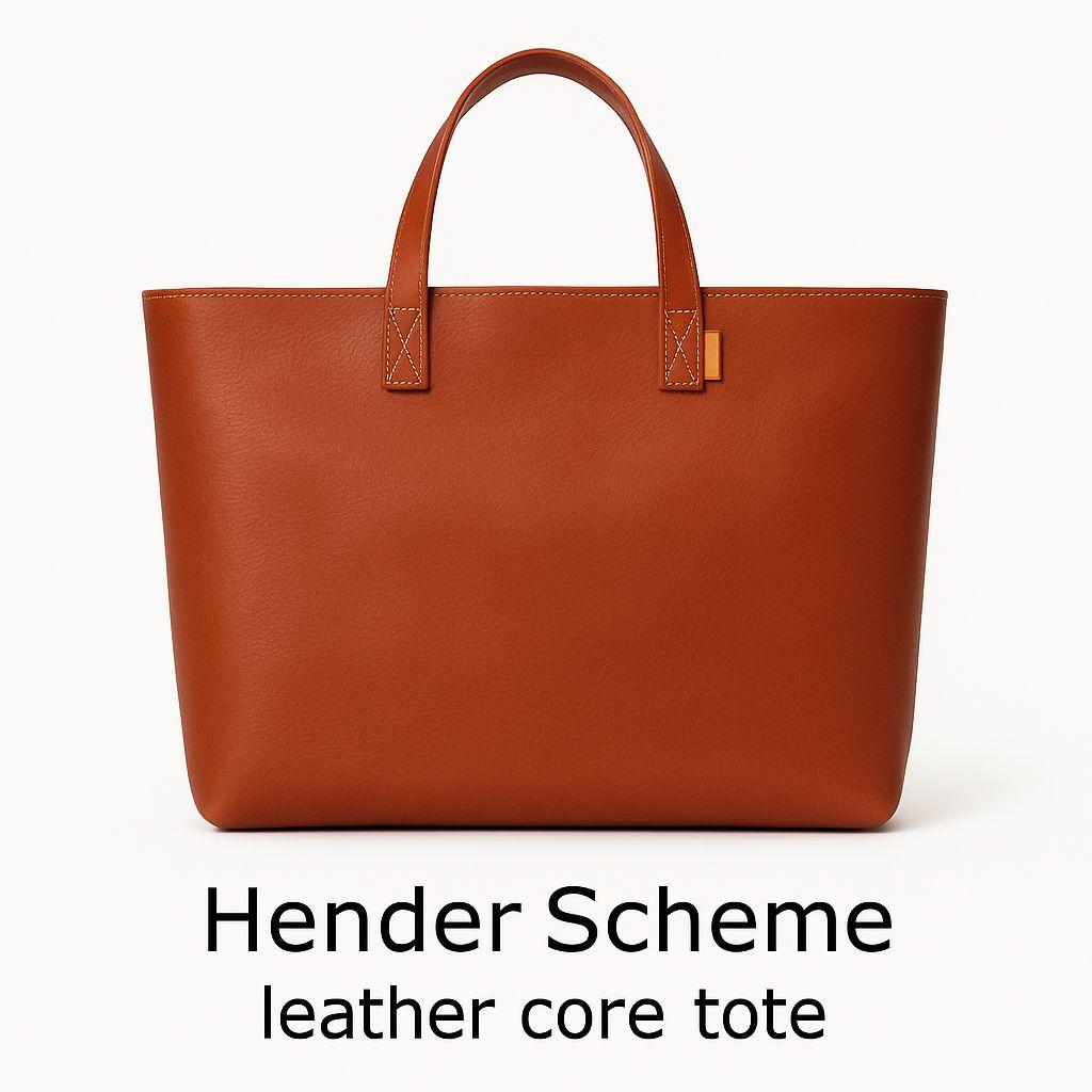 【希少】Hender Scheme leather core tote ブラウン