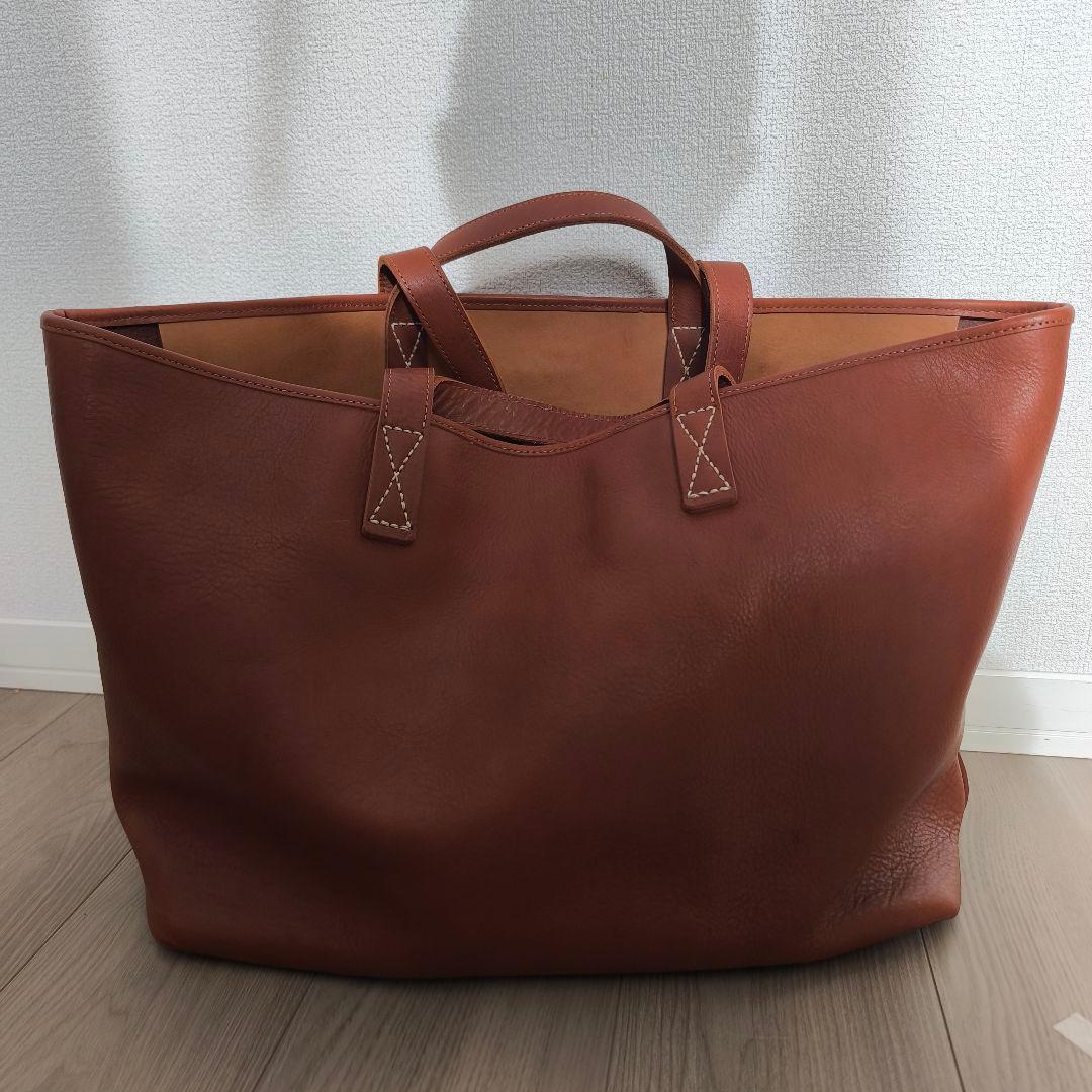【希少】Hender Scheme leather core tote ブラウン