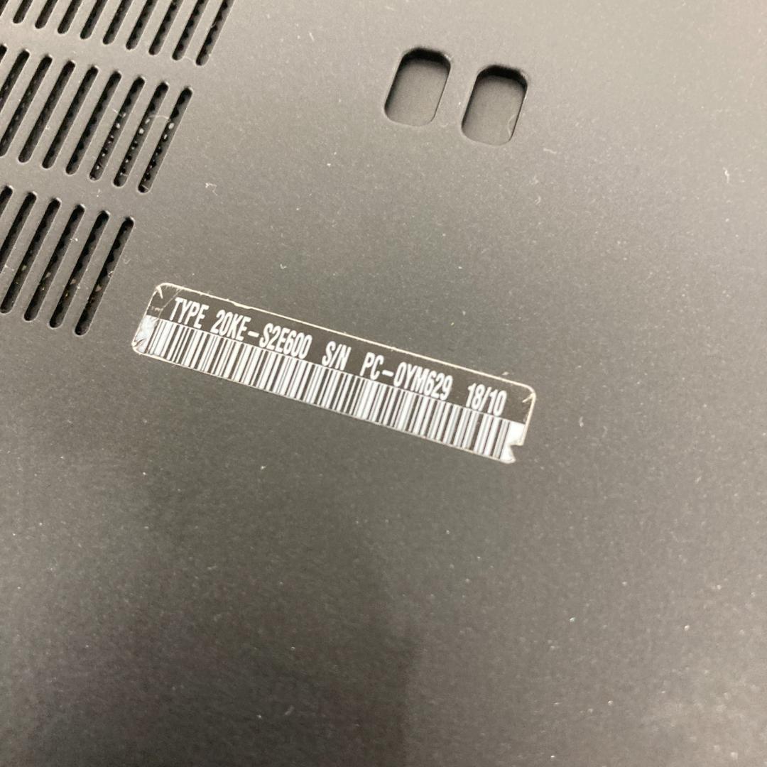 Lenovo ノートPC X280【SSD無ジャンク品】51250207G01S