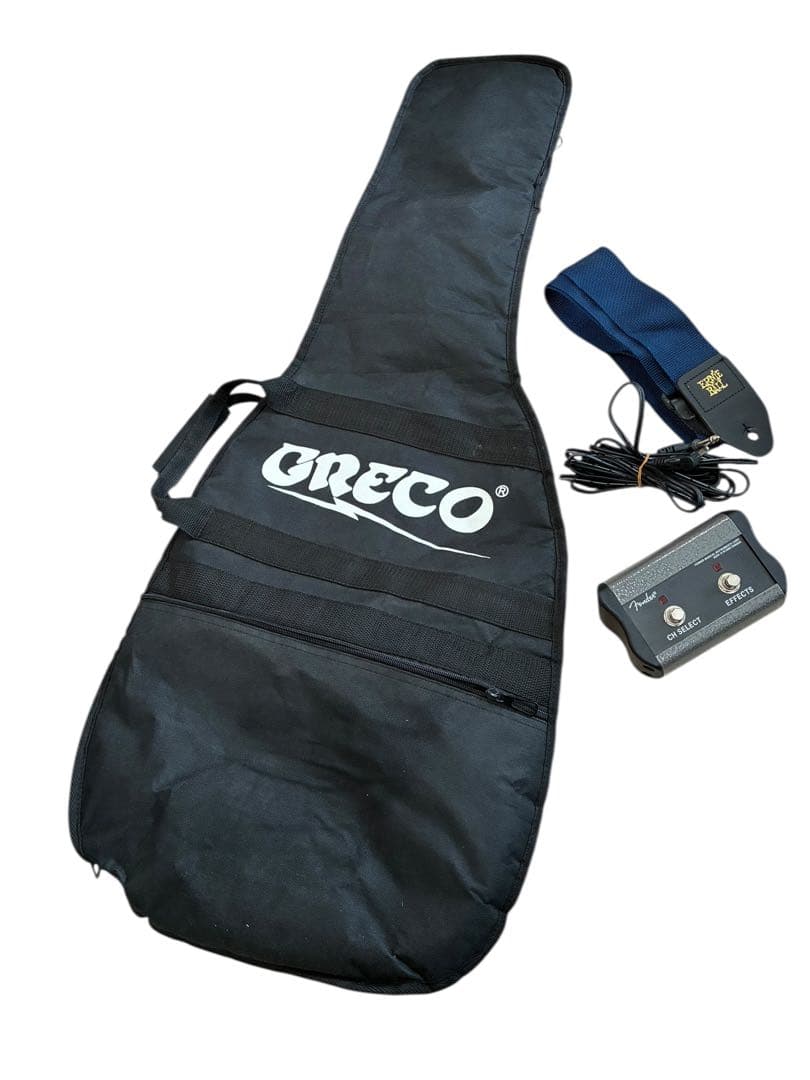 エレキギター greco wild scamper フットスイッチ　ケース 付き