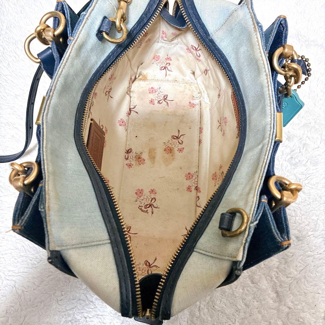 COACH コーチ　ドリーマー　ハンドバッグ　ショルダー　2way デニム