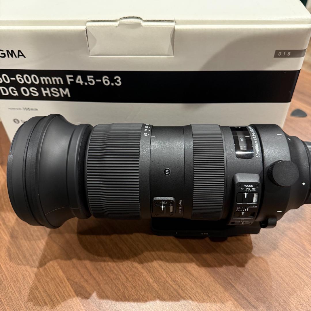 SIGMA 60-600mm F4.5-6.3 DG OS HSM EFマウント