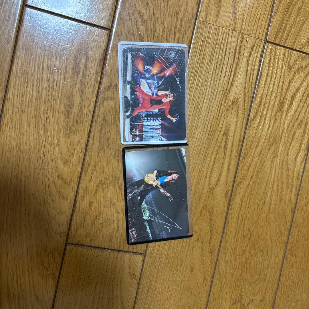 サイン入りGLAYカード