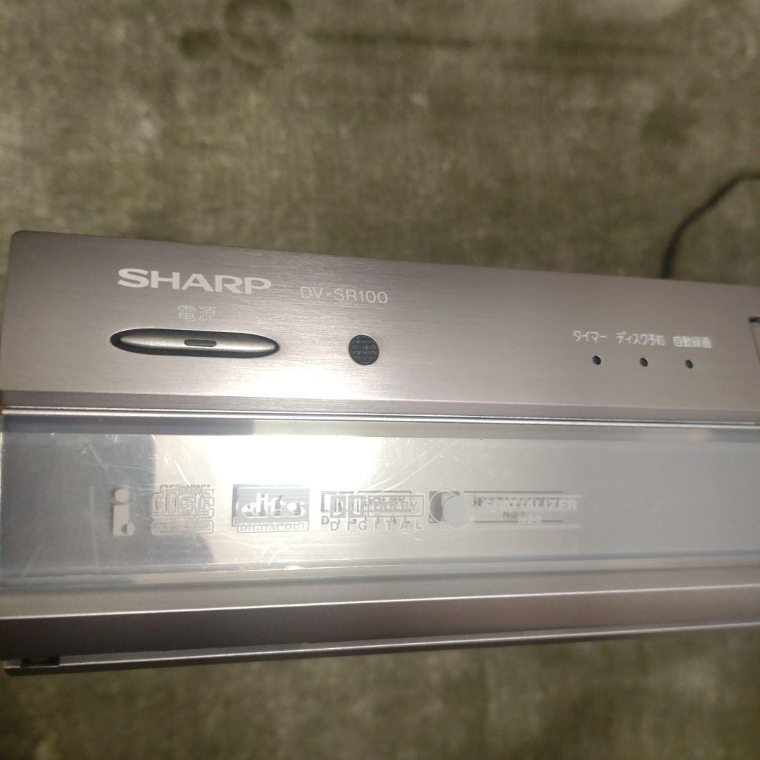 SHARP DVDレコーダー DV-SR100 本体