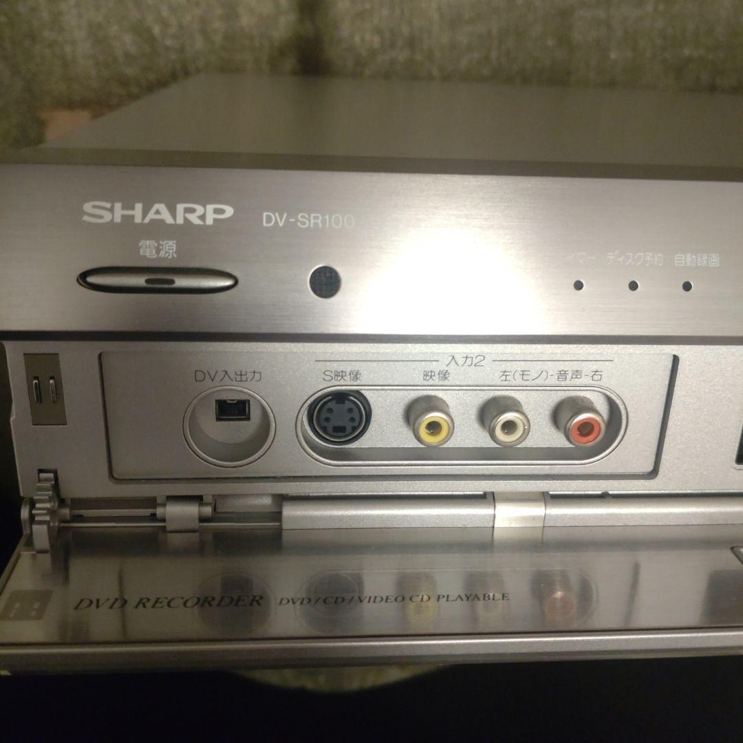 SHARP DVDレコーダー DV-SR100 本体