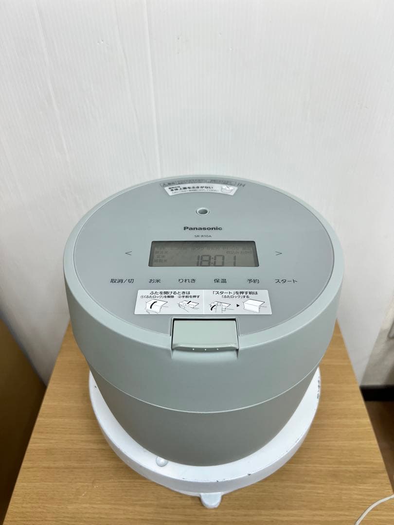 Panasonic 圧力IHジャー炊飯器 SR-R10A 2023年製 グリーン