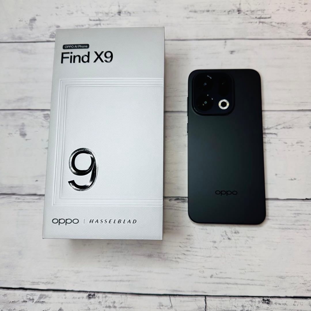 [国内盤]OPPO Find X9 スペースブラック 超美品 SIMフリー