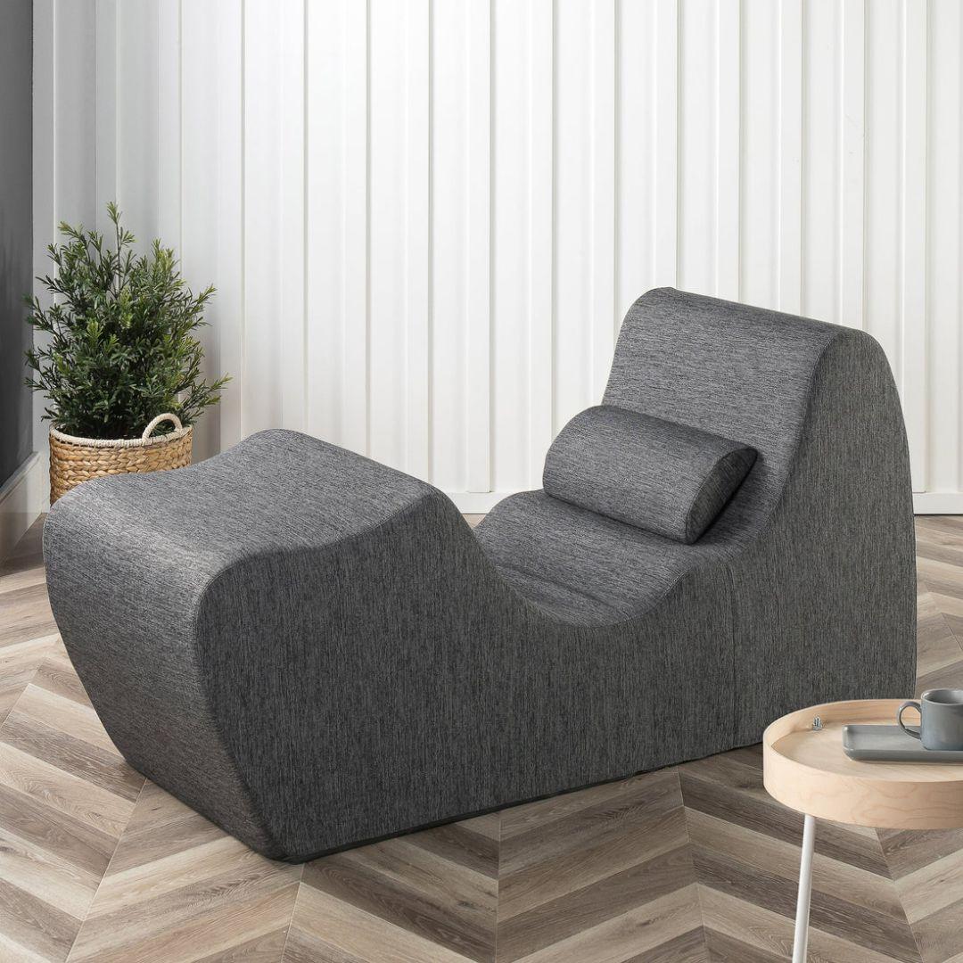 ZINUS ゼログラビティチェア ソファ ダークグレー リラックス用