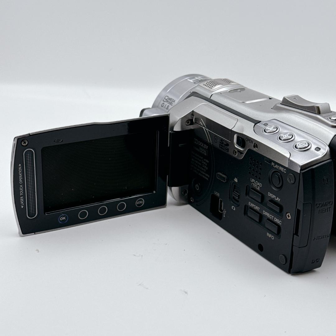 【美品】JVC Everio ビデオカメラ GZ-HM400-S シルバー