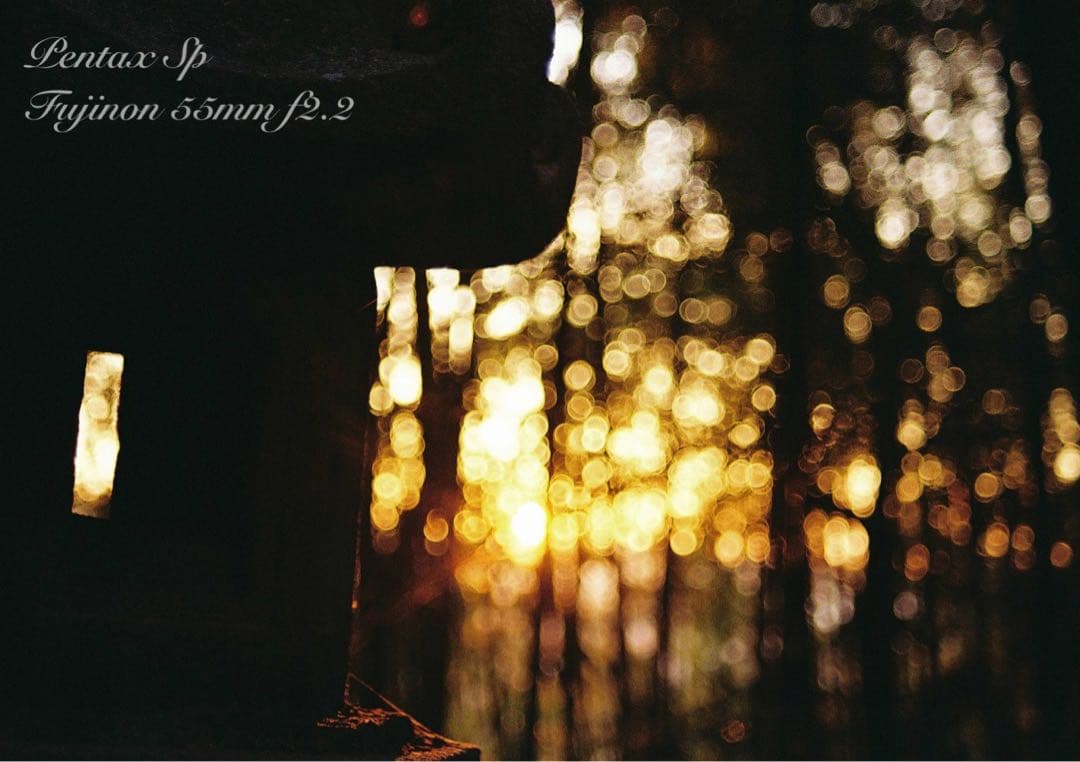 ★バブルボケ！完動美品＊初期保証★pentax sp／フジノンf2.2★作例多数