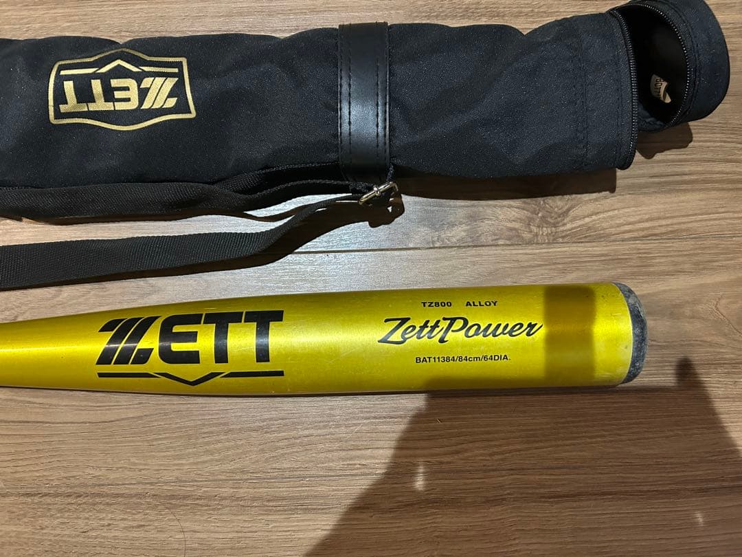ZETT Power 硬式バット 84cm 新基準　バットのみ