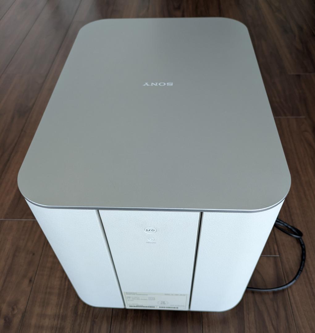 SONY ワイヤレスサブウーファー SWF-BR100 シルバー(ホワイト)