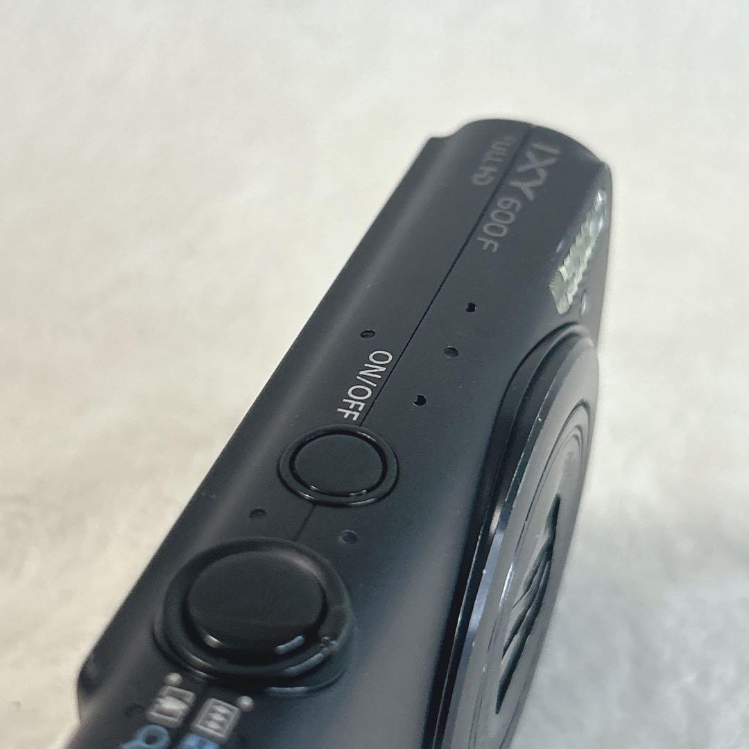 訳あり　Canon IXY 600F ブラック　コンデジ