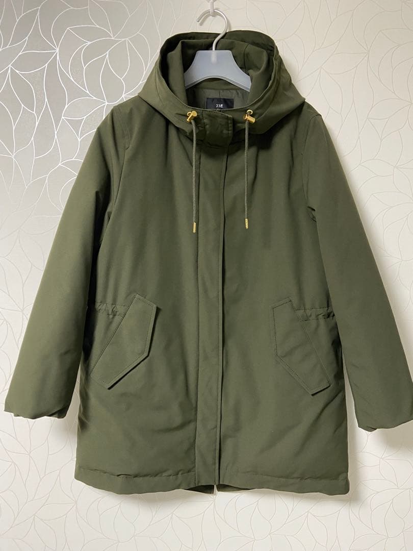 ♡23区♡【一部店舗限定/撥水加工】ミリタリー ダウンコート♡カーキ 40
