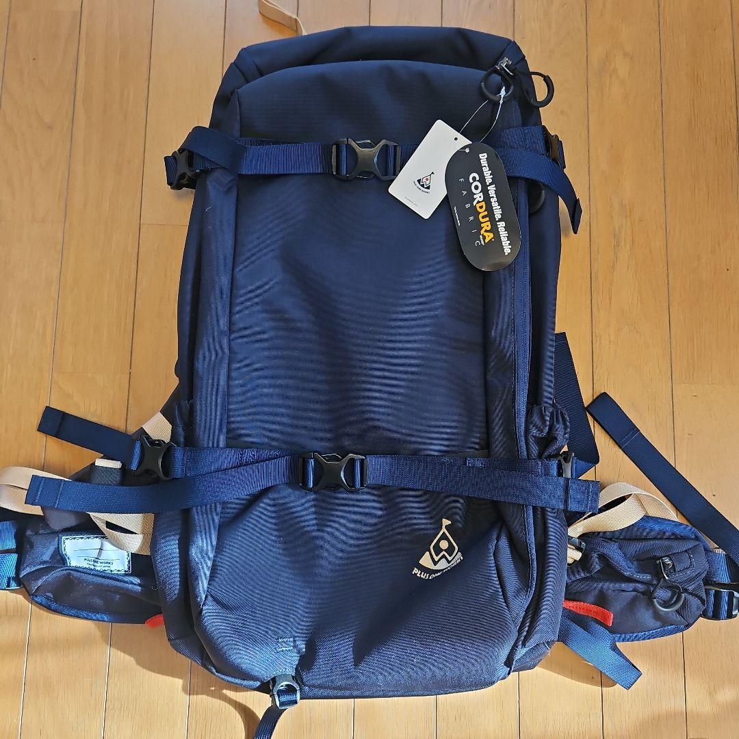 PLUS ONE WORKS RERA 35 NAVY バックパック　ネイビー